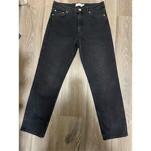 New - Never Worn | & Other Stories Black Straight Leg Jeans (Size 30)